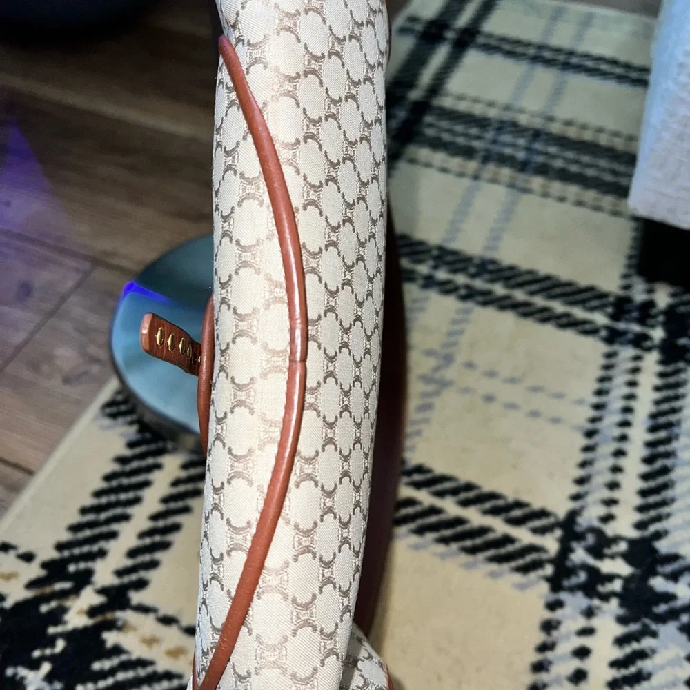 Celine Vintage Macadam Poulbot Shoulder Bag - Picture 7 of 12